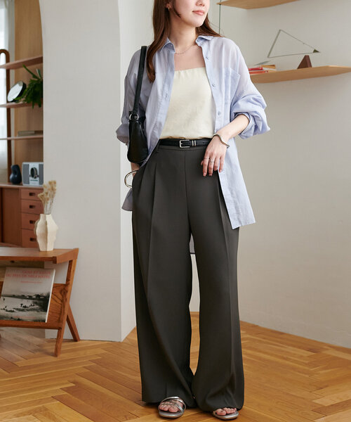 yuyukekelife・＠yuko_416監修】欲張り2タックワイドパンツ（その他