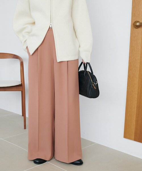 yuyukekelife・＠yuko_416監修】欲張り2タックワイドパンツ