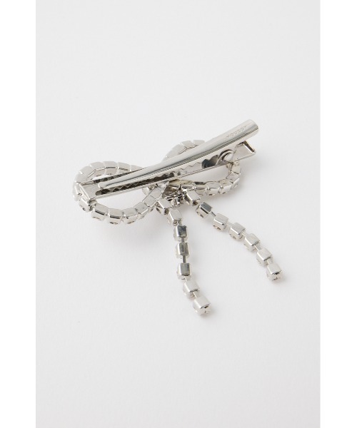 MOUSSY（マウジー）の「MULTI CHAIN BOW ヘアクリップ（ヘアゴム・レディース・マルチ・FREE）」の11枚目の写真