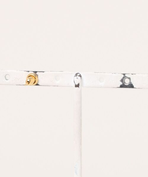 Diliraba(ディリラバ)の「【Diliraba】ステンレス スクエアハートフープピアスセット(ピアス(両耳用)・レディース・ゴールド/シルバー・FREE)」の11枚目の写真