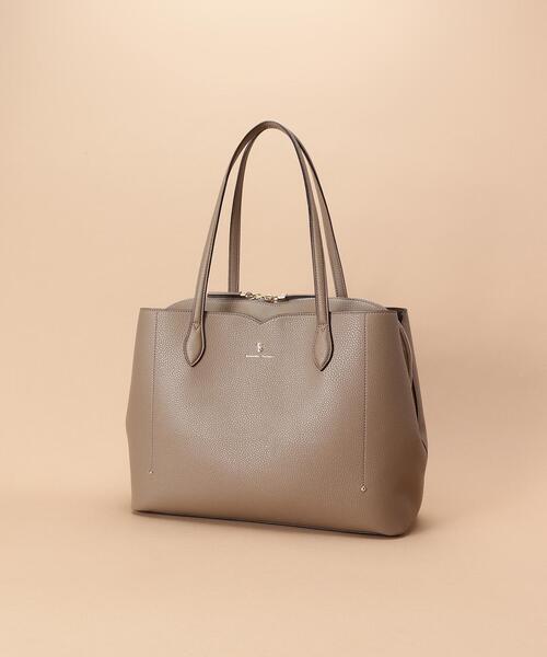 Samantha Thavasa（サマンサタバサ）の「ウェーブデザインカッティングトートーバッグ（トートバッグ・レディース・ピンクベージュ/ブラック/グレイッシュベージュ/オフホワイト・FREE）」の11枚目の写真