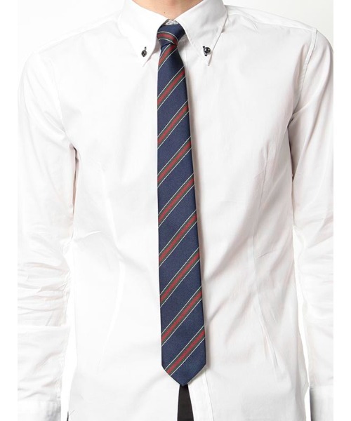 garsonwave（ギャルソンウェーブ）の「日本製 スリム ネクタイ(GW)（ネクタイ・メンズ・C/D/E/F/S/T/U/V/O/Q/A/H/J/B/G/I/P/R/K/L/M/N・FREE）」の7枚目の写真