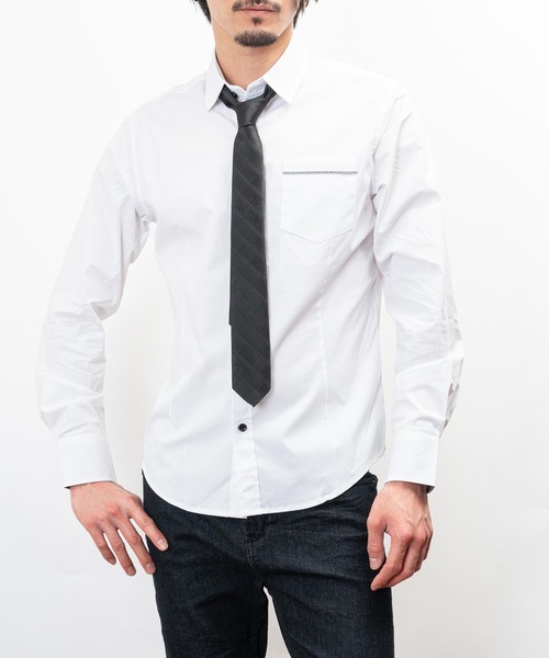 garsonwave（ギャルソンウェーブ）の「日本製 スリム ネクタイ(GW)（ネクタイ・メンズ・C/D/E/F/S/T/U/V/O/Q/A/H/J/B/G/I/P/R/K/L/M/N・FREE）」の21枚目の写真