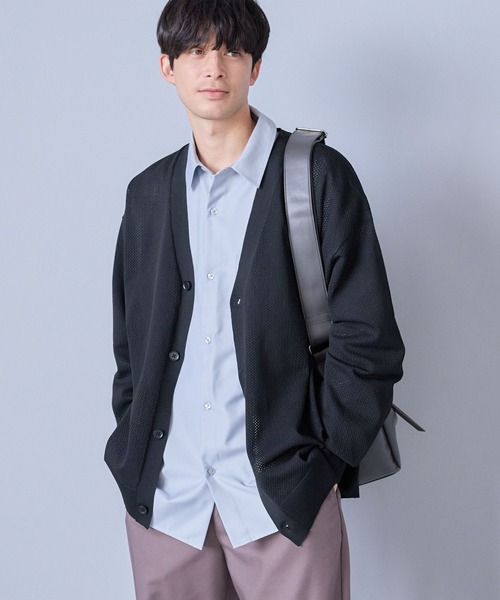 LAKOLE（ラコレ）の「フェイクレザーラージZIPショルダーバッグ / 252668（ショルダーバッグ・メンズ・ブラック/チャコールグレー・FREE）」の18枚目の写真