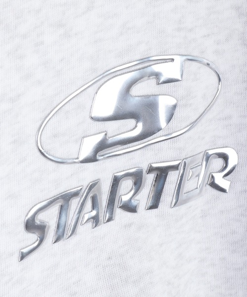 STARTER(スターター)の「STARTER BLACK LABEL 裏起毛 ショート丈 プルパーカー(パーカー・レディース・ブラック系その他/ブラック/ホワイト/ホワイト系その他・M/L)」の21枚目の写真