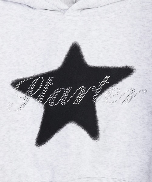 STARTER(スターター)の「STARTER BLACK LABEL 裏起毛 ショート丈 プルパーカー(パーカー・レディース・ブラック系その他/ブラック/ホワイト/ホワイト系その他・M/L)」の17枚目の写真