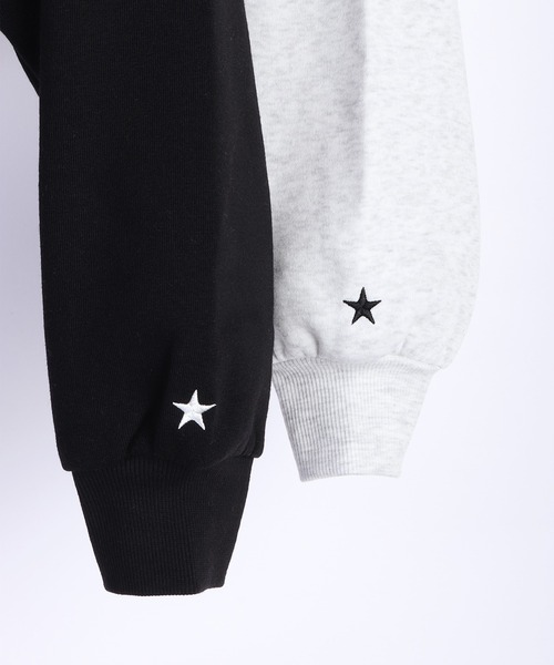 STARTER(スターター)の「STARTER BLACK LABEL 裏起毛 ショート丈 プルパーカー(パーカー・レディース・ブラック系その他/ブラック/ホワイト/ホワイト系その他・M/L)」の20枚目の写真