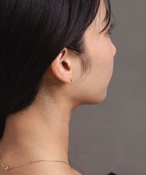 LHME（エルエイチエムイー）の「【WEB限定】”twinkle”1粒ビジューピアス/ジルコニア/スペシャルパッケージ/サージカルステンレス（金属アレルギー対応）【LHME / エルエイチエムイー】（ピアス（両耳用）・レディース・ゴールド・ONE SIZE）」の15枚目の写真