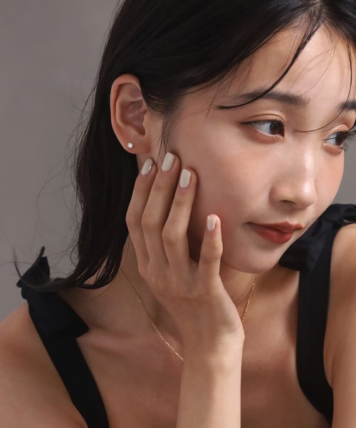 LHME（エルエイチエムイー）の「【WEB限定】”twinkle”1粒ビジューピアス/ジルコニア/スペシャルパッケージ/サージカルステンレス（金属アレルギー対応）【LHME / エルエイチエムイー】（ピアス（両耳用）・レディース・ゴールド・ONE SIZE）」の18枚目の写真