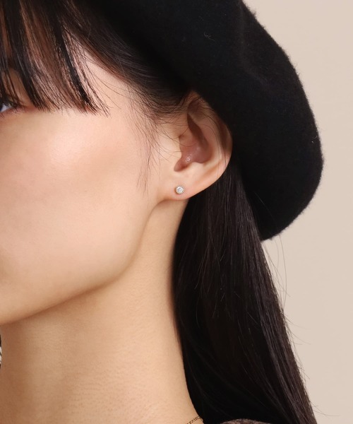 LHME（エルエイチエムイー）の「【WEB限定】”twinkle”1粒ビジューピアス/ジルコニア/スペシャルパッケージ/サージカルステンレス（金属アレルギー対応）【LHME / エルエイチエムイー】（ピアス（両耳用）・レディース・ゴールド・ONE SIZE）」の19枚目の写真