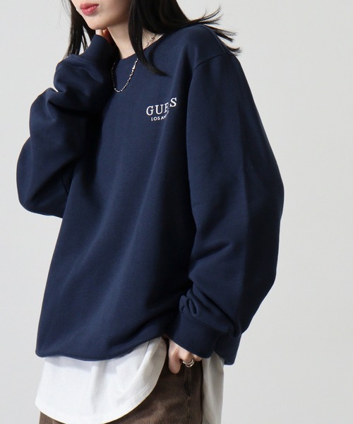 GUESS MARCUS CREW スウェット（スウェット）｜Guess（ゲス）