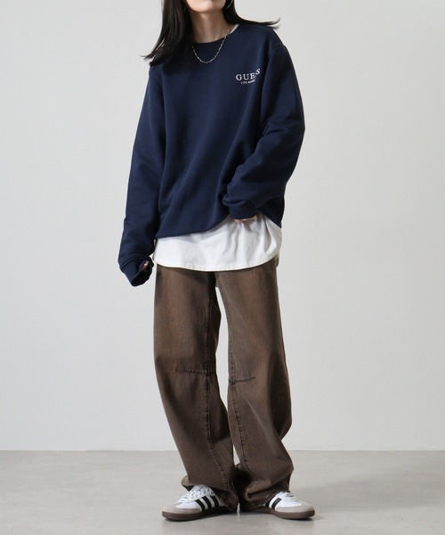 GUESS MARCUS CREW スウェット（スウェット）｜Guess（ゲス）