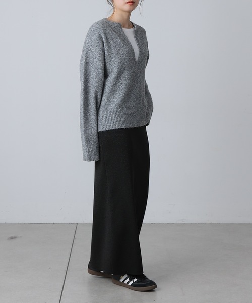 COLONY 2139（コロニートゥーワンスリーナイン）の「ラメスポンディッシュIラインスカート（スカート・レディース・ブラック/チャコールグレー・SMALL/MEDIUM/LARGE）」の8枚目の写真