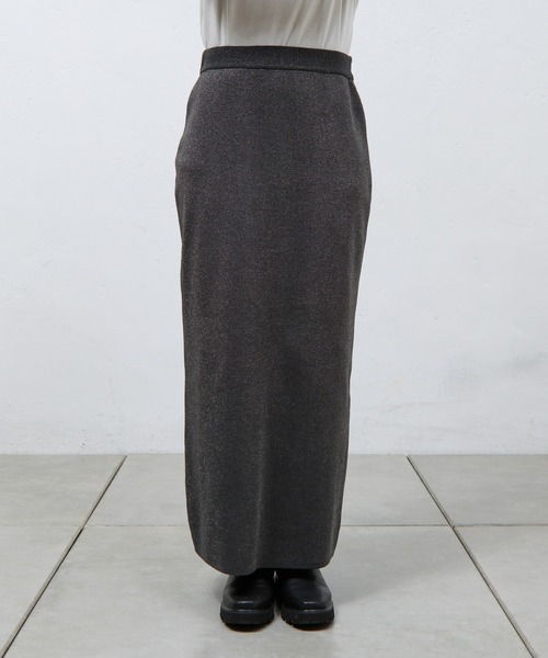 COLONY 2139（コロニートゥーワンスリーナイン）の「ラメスポンディッシュIラインスカート（スカート・レディース・ブラック/チャコールグレー・SMALL/MEDIUM/LARGE）」の19枚目の写真