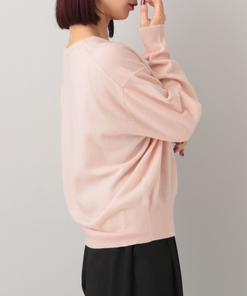 e/rm（イーアールエム）の「【e/rm】メリノウールＶネックプルオーバー（ニット/セーター・レディース・ベージュ系その他/ネイビー/ピンク系その他/ライトグレー・FREE）」の22枚目の写真