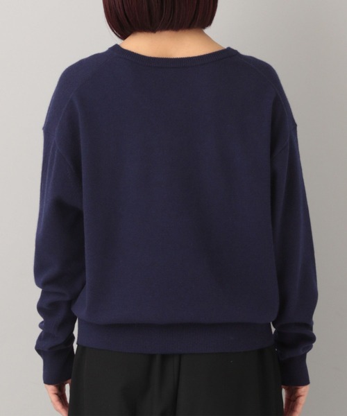 e/rm（イーアールエム）の「【e/rm】メリノウールＶネックプルオーバー（ニット/セーター・レディース・ベージュ系その他/ネイビー/ピンク系その他/ライトグレー・FREE）」の8枚目の写真