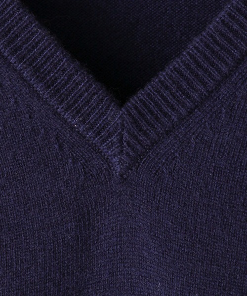 e/rm（イーアールエム）の「【e/rm】メリノウールＶネックプルオーバー（ニット/セーター・レディース・ベージュ系その他/ネイビー/ピンク系その他/ライトグレー・FREE）」の13枚目の写真