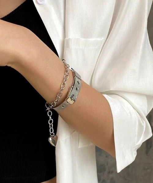 セール】メタルベルトブレスレット（ブレスレット）｜L LABEL