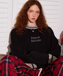 ルーズシルエット ニットセーター WO25S1TP07【WB ORIGINALS】