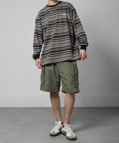 THRASHER(スラッシャー)の「【THRASHER】 2WAY TCウェザー デタッチャブル ヘリクルーパンツ / ミリタリー カーゴ パンツ(その他パンツ・メンズ・ブラック/カーキ/チャコール・SMALL/MEDIUM/LARGE/X-LARGE)」の13枚目の写真