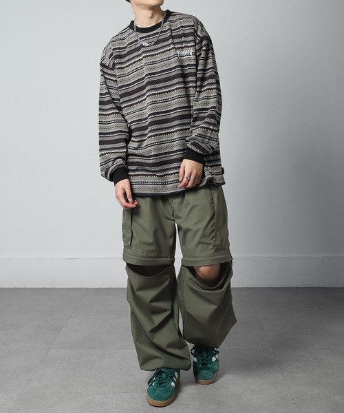 THRASHER(スラッシャー)の「【THRASHER】 2WAY TCウェザー デタッチャブル ヘリクルーパンツ / ミリタリー カーゴ パンツ(その他パンツ・メンズ・ブラック/カーキ/チャコール・SMALL/MEDIUM/LARGE/X-LARGE)」の9枚目の写真