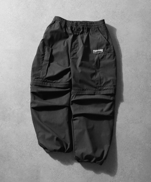 THRASHER(スラッシャー)の「【THRASHER】 2WAY TCウェザー デタッチャブル ヘリクルーパンツ / ミリタリー カーゴ パンツ(その他パンツ・メンズ・ブラック/カーキ/チャコール・SMALL/MEDIUM/LARGE/X-LARGE)」の16枚目の写真