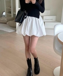 LAC-VERT | ミニ丈バルーンスカート(スカート)