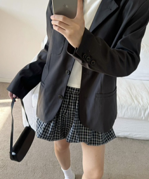 LAC-VERT(ラック・ヴェール)の「ミニ丈バルーンスカート(スカート・レディース・ホワイト/ブラック/その他1・FREE)」の22枚目の写真