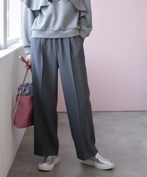 OPAQUE.CLIP | 《SS-LLsize》美脚ストレッチイージーワイドパンツ【洗濯機洗い可/防シワ】(その他パンツ)