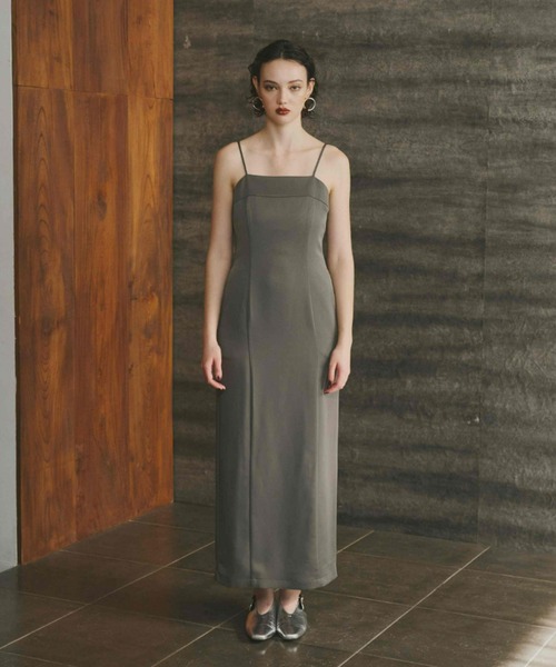 美品 ANDRESD taffeta tulle vest set dress taffeta tulle vest set dress | ANDRESD
