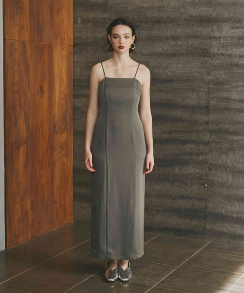 美品 ANDRESD taffeta tulle vest set dress taffeta tulle vest set dress | ANDRESD