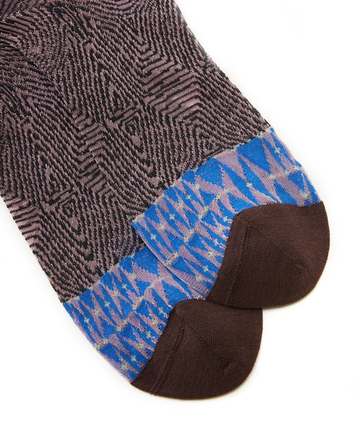 JNBY(ジェーエヌビーワイ)の「Sheer Bloom-pattern Socks / シアーソックス(ソックス/靴下・レディース・パープル/グリーン/グレー・ONE SIZE)」の18枚目の写真
