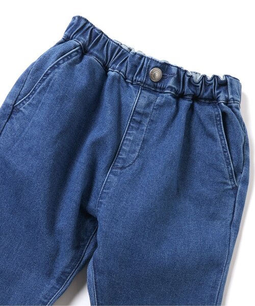 apres les cours（アプレレクール）の「【WEB限定/ジュニア対応】フルーツ刺繍ポケットパンツ（その他パンツ・キッズ・アイボリー/インディゴブルー/ピンク・140/130/80/90/100/110/120）」の5枚目の写真