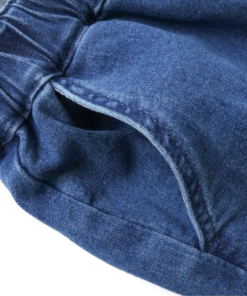 apres les cours（アプレレクール）の「【WEB限定/ジュニア対応】フルーツ刺繍ポケットパンツ（その他パンツ・キッズ・アイボリー/インディゴブルー/ピンク・140/130/80/90/100/110/120）」の6枚目の写真