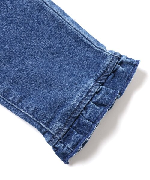 apres les cours（アプレレクール）の「【WEB限定/ジュニア対応】フルーツ刺繍ポケットパンツ（その他パンツ・キッズ・アイボリー/インディゴブルー/ピンク・140/130/80/90/100/110/120）」の9枚目の写真