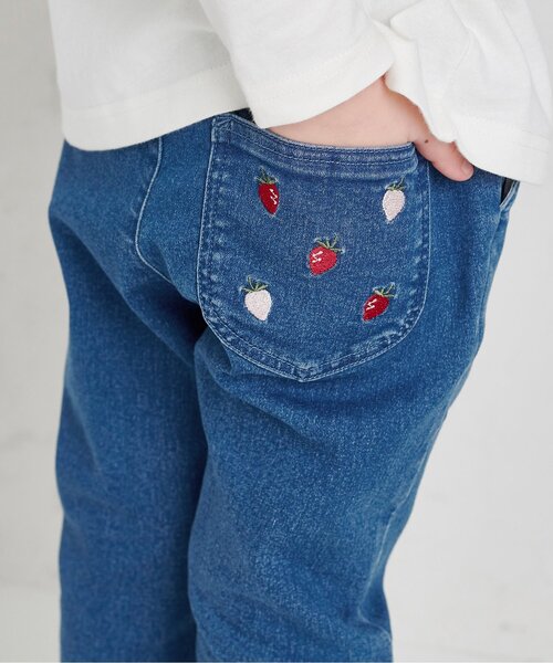 セール】【WEB限定/ジュニア対応】フルーツ刺繍ポケットパンツ（その他