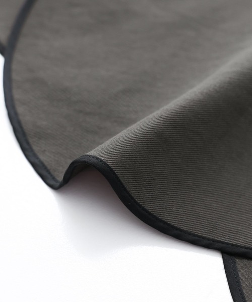 somari imagination（ソマリ イマジネーション）の「『カーブ切り替えパイピングスカート』（スカート・レディース・ベージュ/チャコール・2/1）」の5枚目の写真