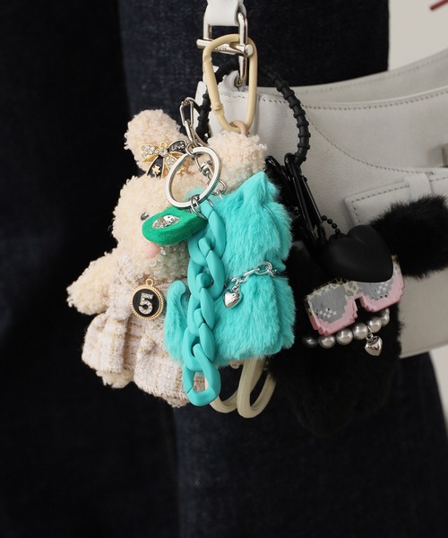 セール】ふわふわ 猫 キーホルダー（キーホルダー）｜ROOPTOKYO