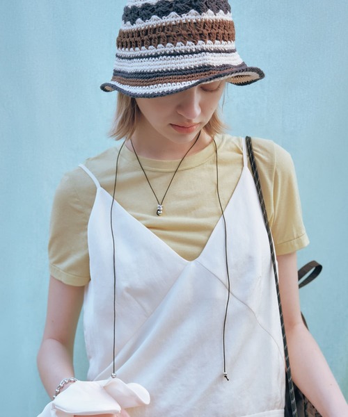 SMELLY（スメリー）の「ボールマルチWAYチョーカーネックレス（チョーカー・レディース・ブラック・-）」の12枚目の写真