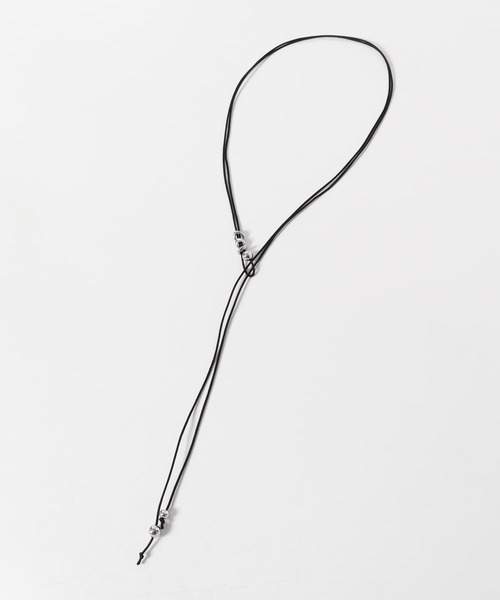 SMELLY（スメリー）の「ボールマルチWAYチョーカーネックレス（チョーカー・レディース・ブラック・-）」の14枚目の写真