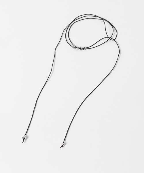 SMELLY（スメリー）の「ボールマルチWAYチョーカーネックレス（チョーカー・レディース・ブラック・-）」の15枚目の写真