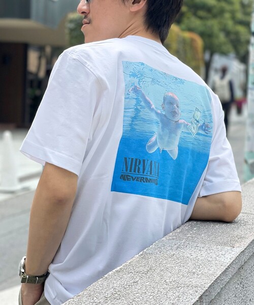✨ SHIPS any別注　GOOD ROCK SPEED NIRVANA GOOD ROCK SPEED】別注 NIRVANA / ニルヴァーナ プリントTシャツ