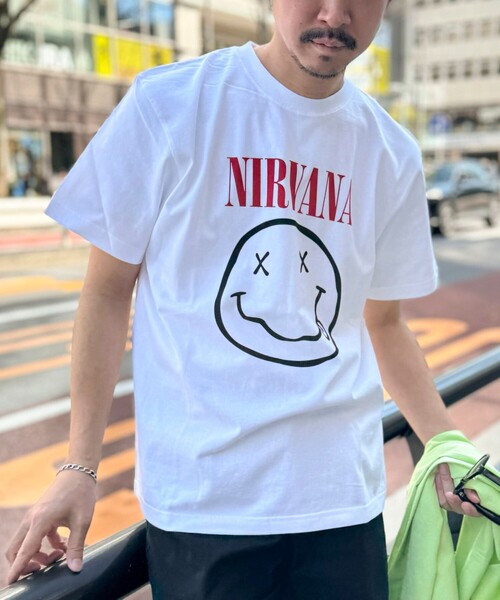 【GOODROCKSPEED】25SS 別注 25070230004110 NIRVANA BIG半袖Tシャツ GOOD ROCK SPEED｜NIRVANA NEVERMIND BIG T-SHIRT 半袖Tシャツ