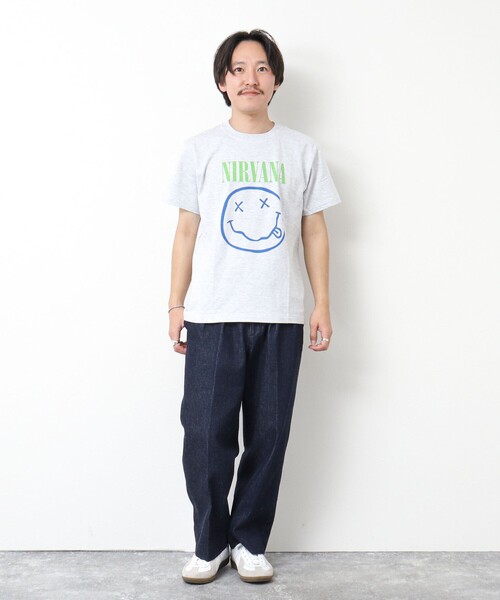 GOOD ROCK SPEED】別注 NIRVANA / ニルヴァーナ プリントTシャツ