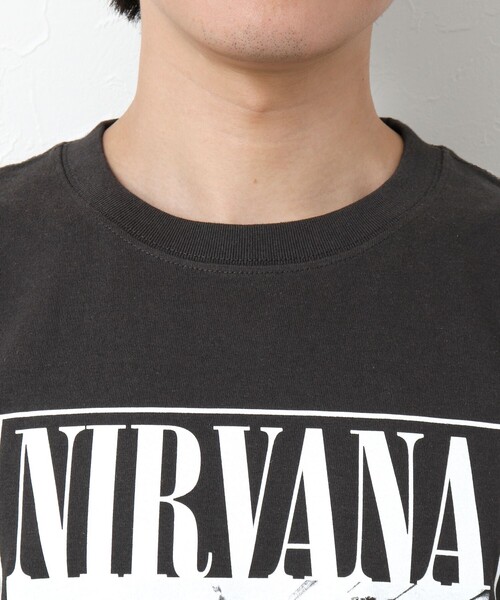 セール】【GOOD ROCK SPEED】別注 NIRVANA / ニルヴァーナ プリントT