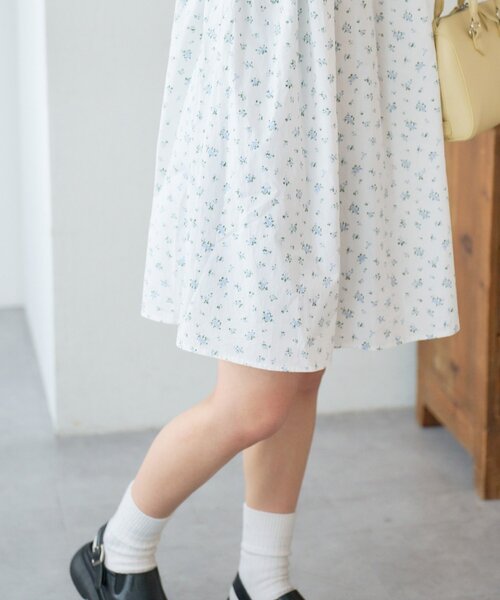 DISCOAT（ディスコート）の「【umm.】WEB限定小花柄キャミチュニック（チュニック・レディース・オフホワイト/ベージュ・FREE）」の10枚目の写真