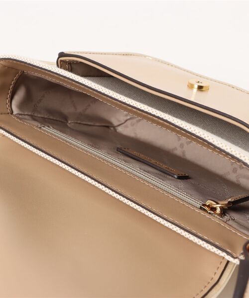 MICHEAL KORS キャンバス & メタリック クロスボディ ミディアム 公式アウトレット】BRADSHAW キャンバス & メタリック クロス