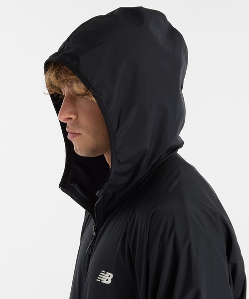 NEW BALANCE（ニューバランス）の「Athletics パッカブルジャケット（ナイロンジャケット・メンズ・グレー/ブラック・X-LARGE/LARGE/MEDIUM/SMALL）」の7枚目の写真