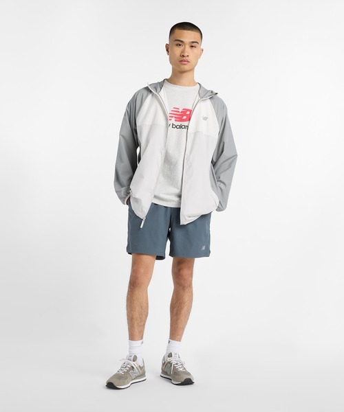 【新品未使用】New Balance パッカブルジャケット M New Balance ナイロンジャケット Athletics パッカブル