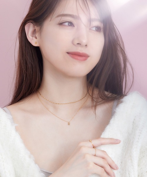 Jolie Toujours（ジョリトゥジュール）の「1粒BMSオーナメントピアス（ピアス（両耳用）・レディース・ゴールド・FREE）」の6枚目の写真